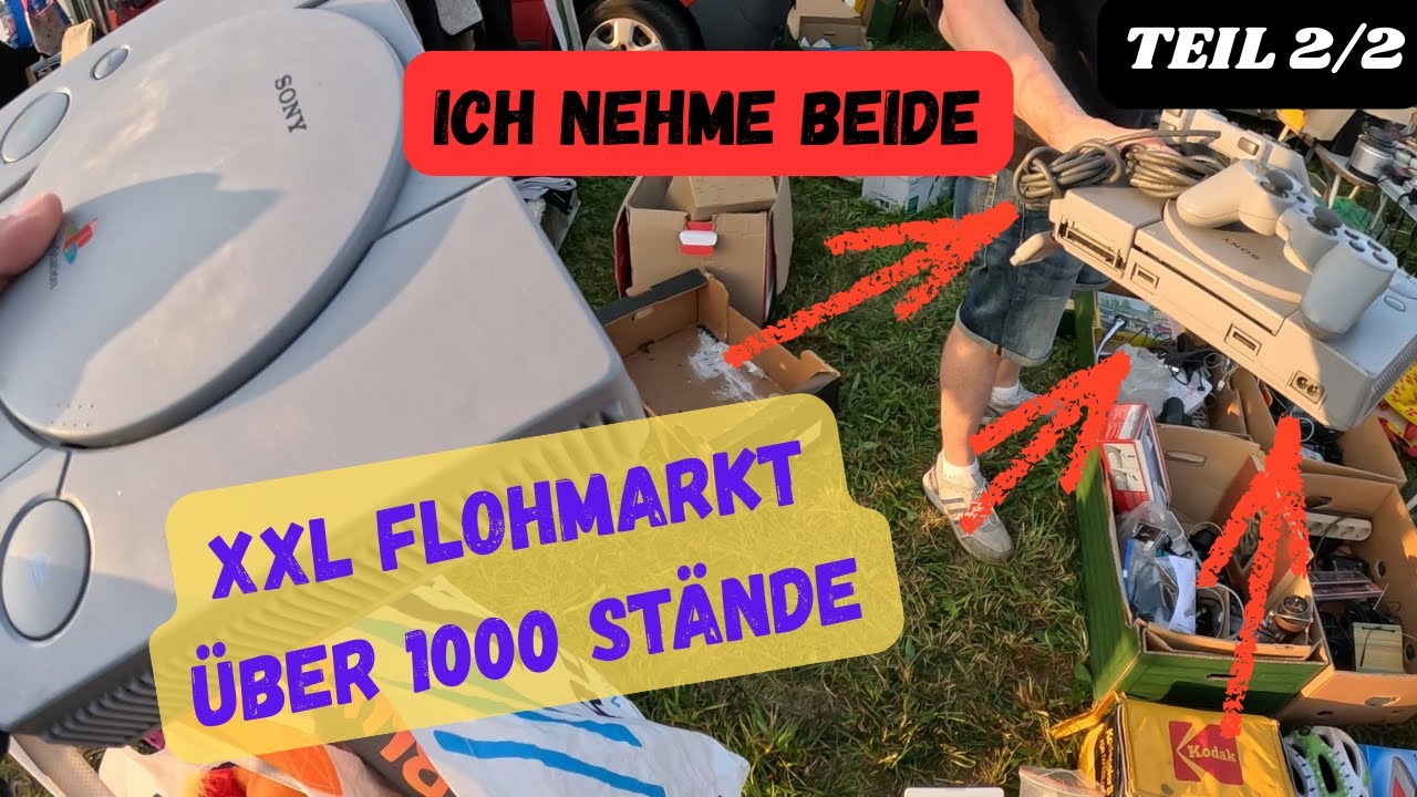 PS1 Konsolen gebündelt, guter Preis?  - XXL Flohmarkt Teil 2/2