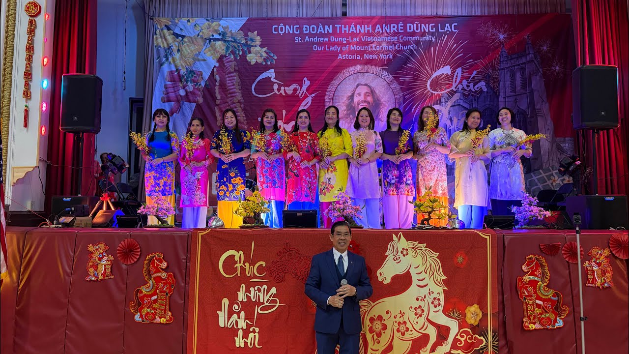 Cộng Đoàn Thánh Anrê Dũng Lạc Mừng Xuân Bính Ngọ 