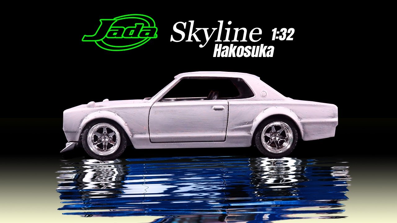 Painting Diecast Cars - Nissan Skyline Custom Build - 1:32 Scale
