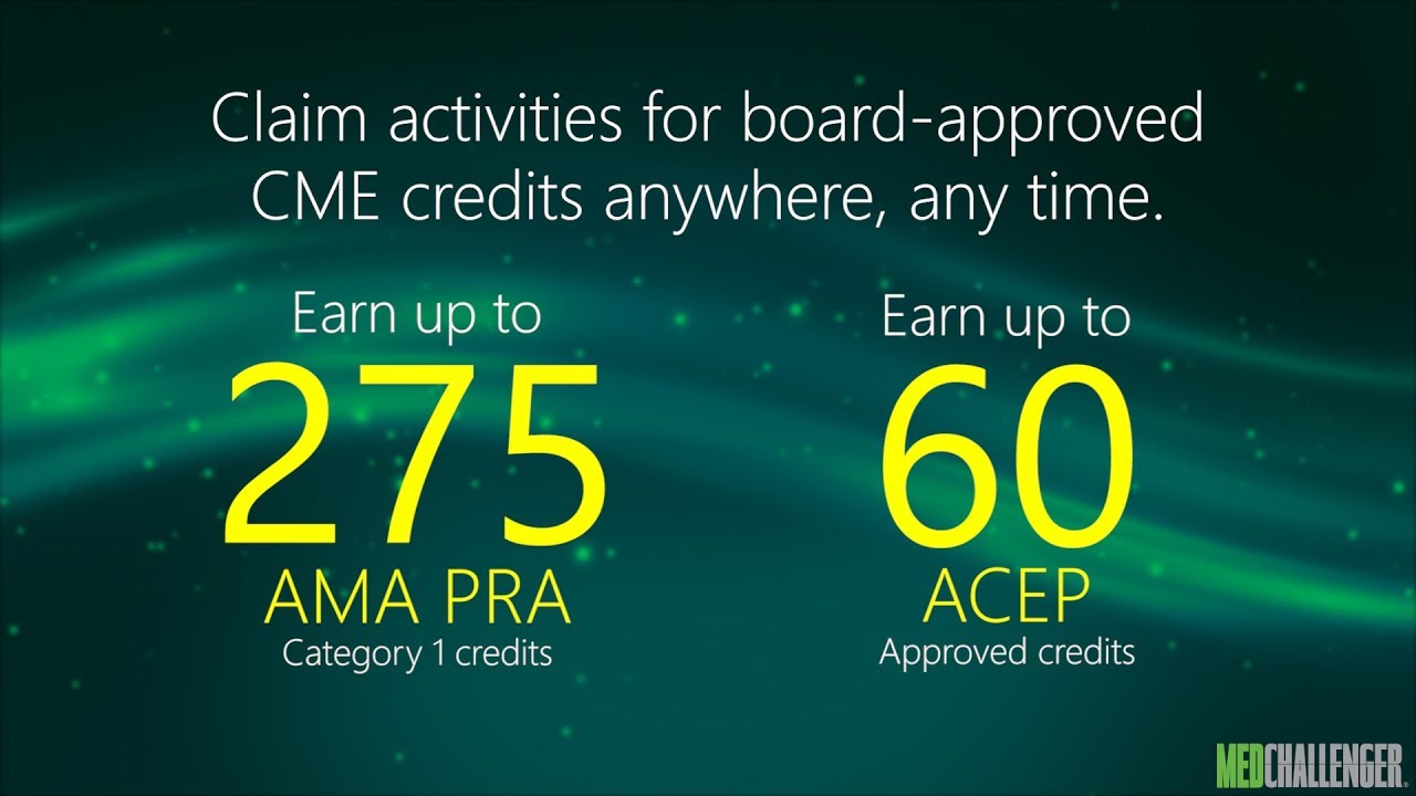 Med-Challenger #1 EM CME Online Course
