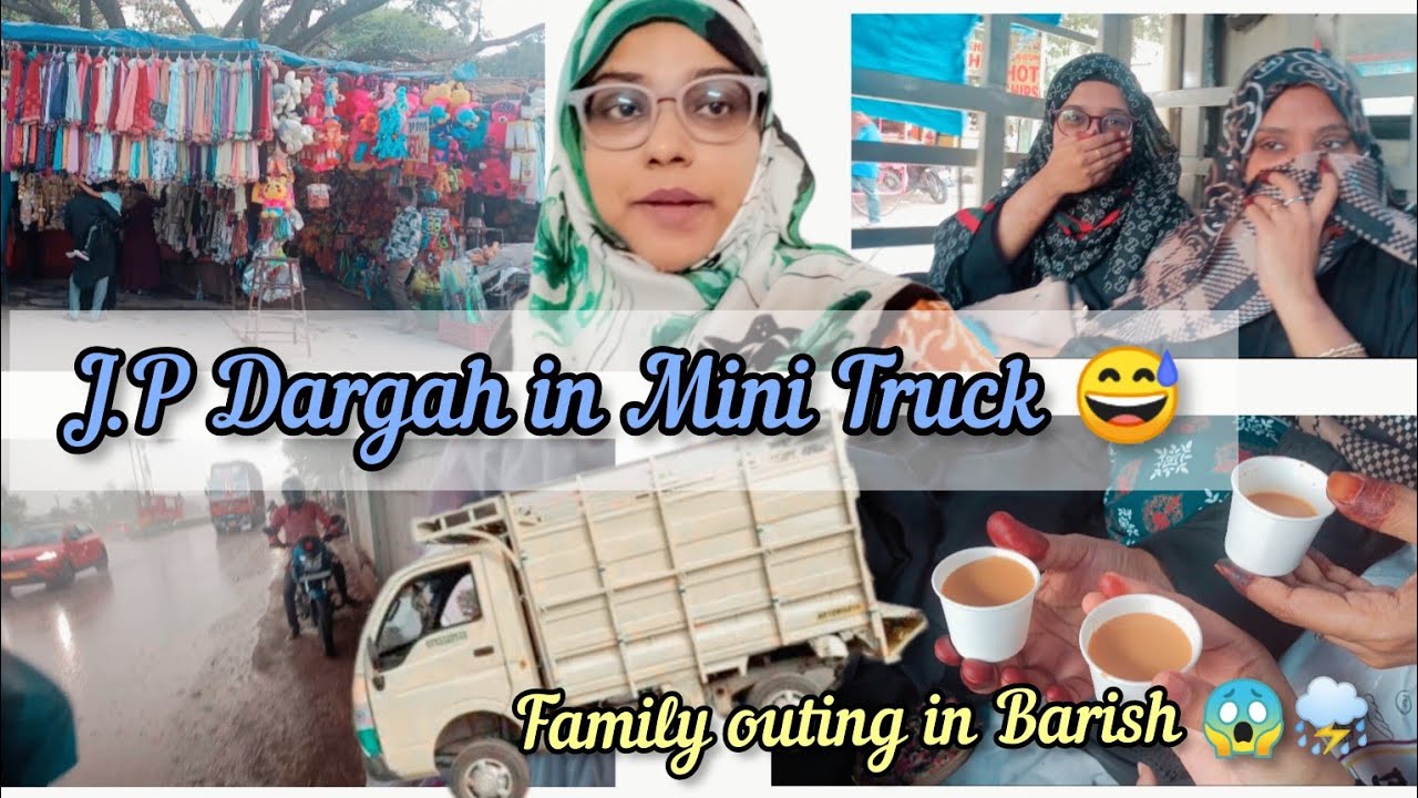 FAMILY OUTING😍⛈️|| JAHANGIR PIR DARGAH HYDERABAD ✨|| WATER PARK😅🌊