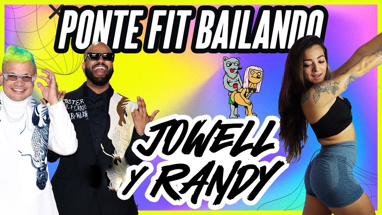 ⭐️ PONTE FIT BAILANDO:JOWELL Y RANDY - Baile con peso FULL BODY Zumba FIT Dance Class - Natalia Vanq