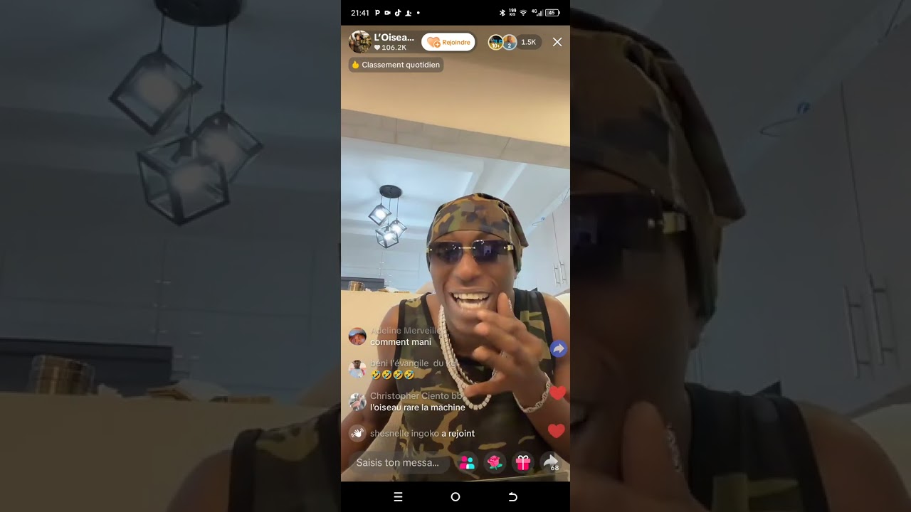 L'oiseau rare en live 🔥🇬🇦💯