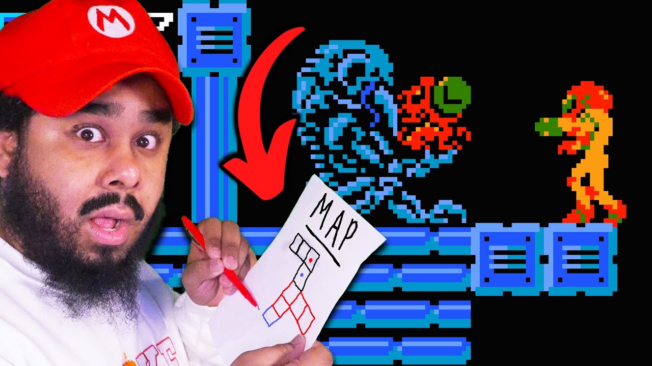 First Time Playing Metroid 1, The Way Nintendo Intended!