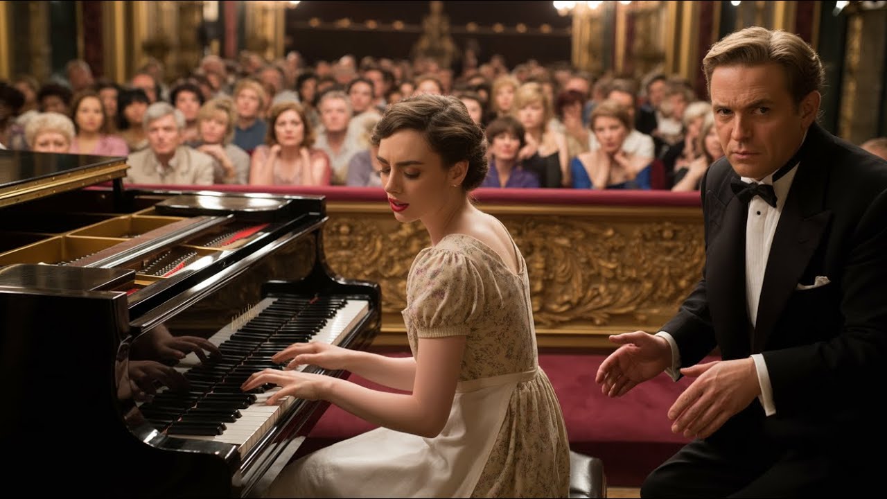 He Challenged the Waitress to Amuse His Guests — Her Piano Left Them Speechless...