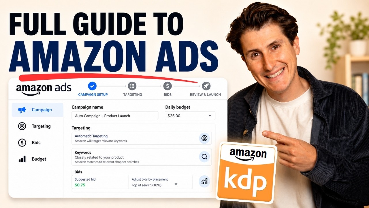 Моя простая и эффективная настройка рекламы Amazon для Amazon KDP