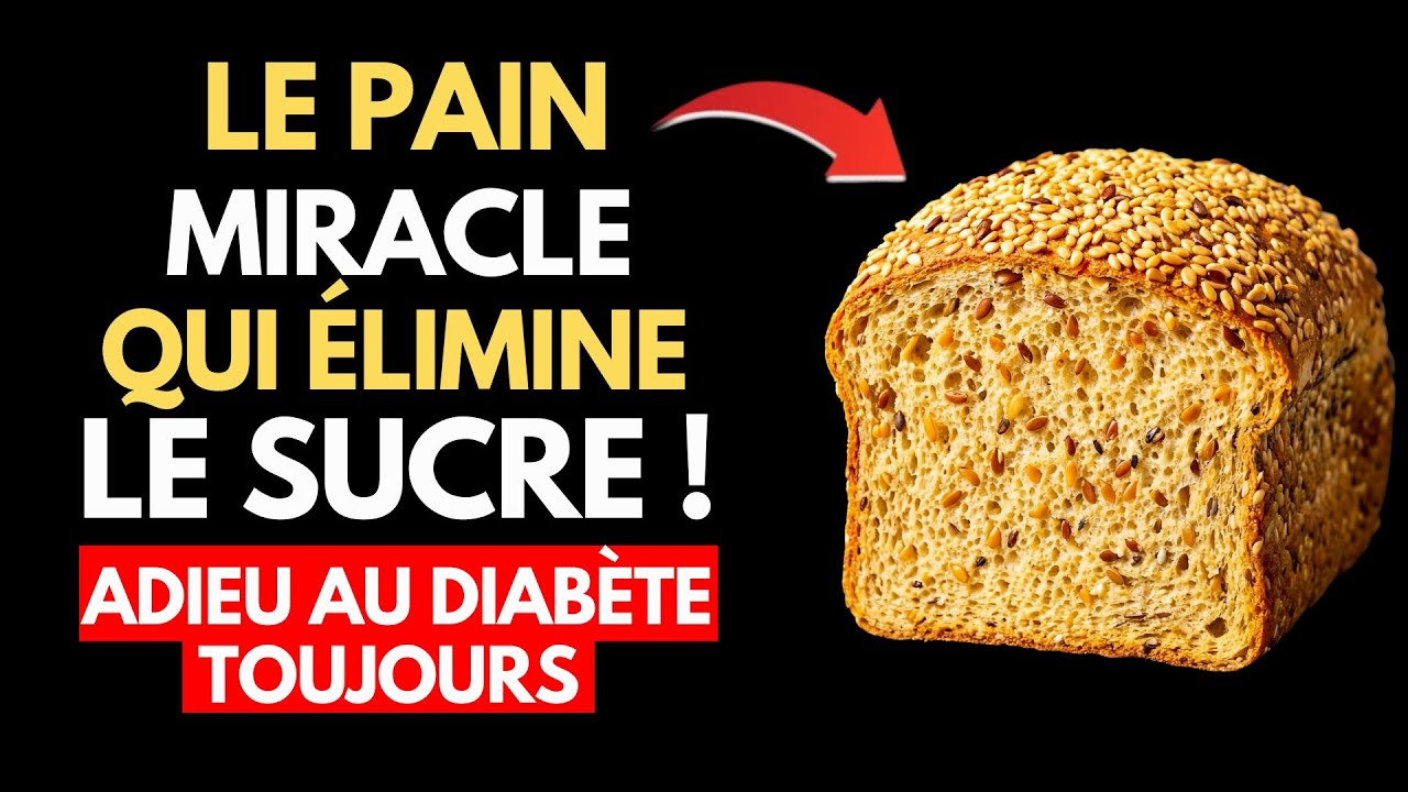 ATTENTION DIABÉTIQUES : 4 pains qui font baisser rapidement la glycémie et combattent le diabète !