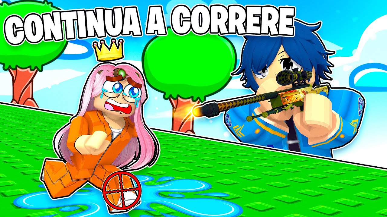 SNIPER VS RUNNERS SU ROBLOX!