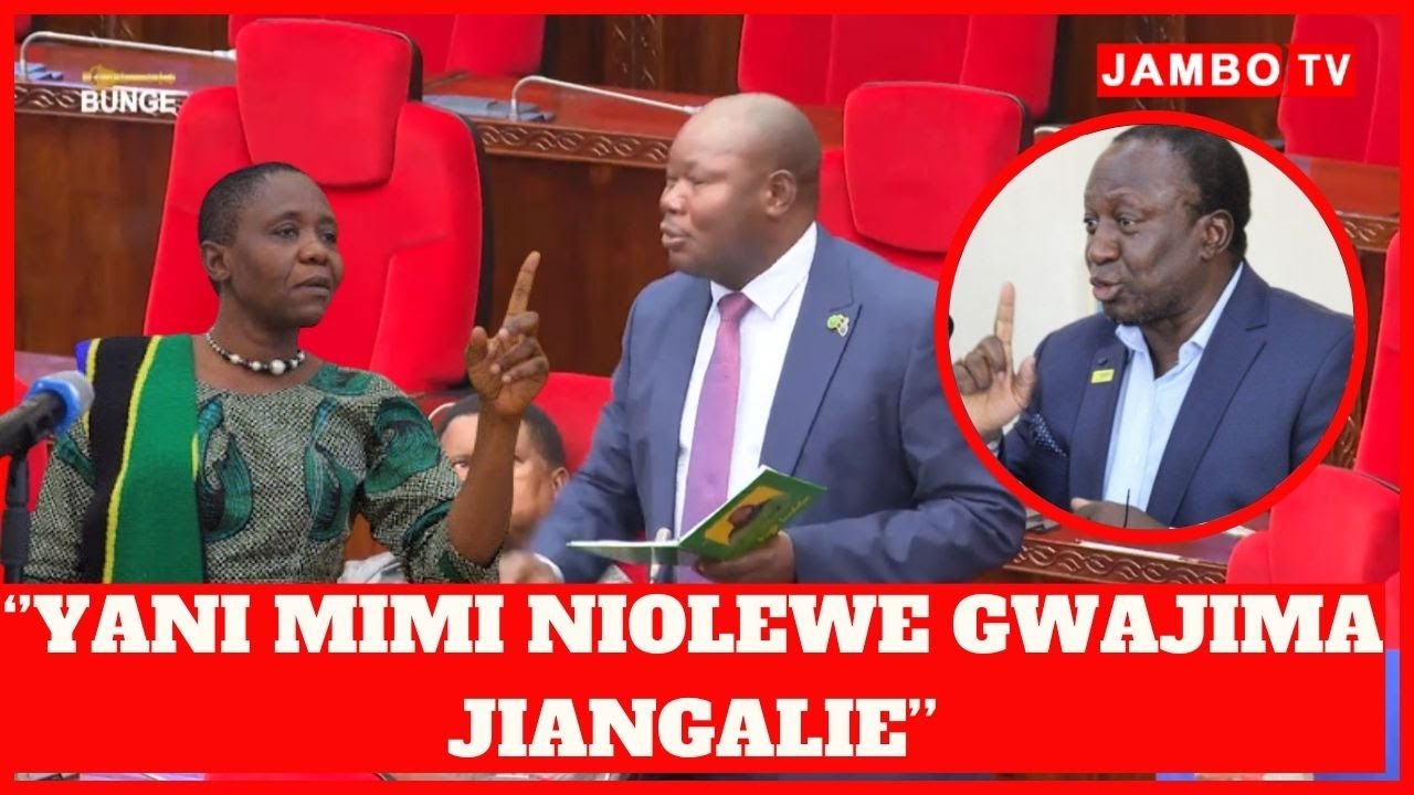 WAITARA AKINUKISHA BUNGENI AMVAA WAZIRI GWAJIMA NA MWAKYEMBE SWALA LA USHOGA''HATUTAKI USHOGA''