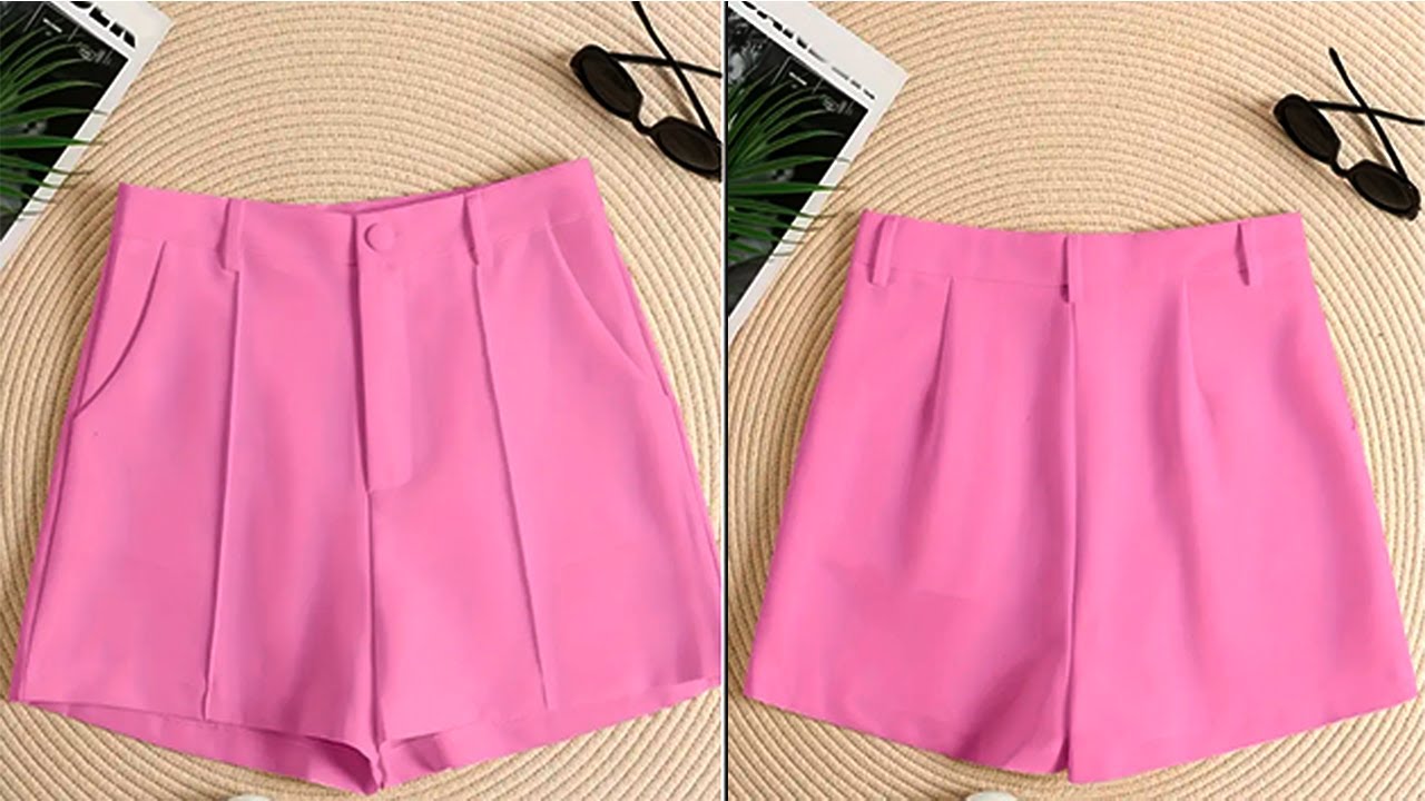 como trazar patron base short, bermuda para dama