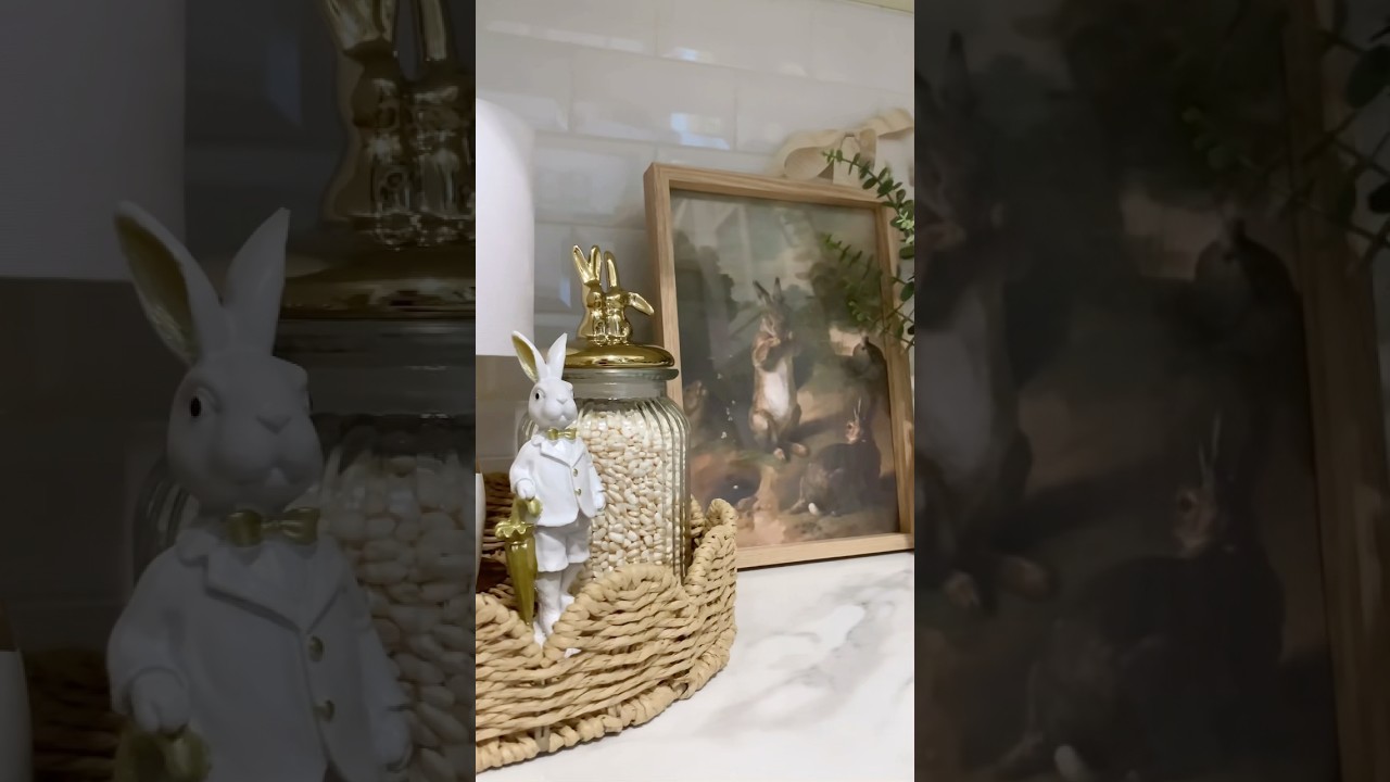 Easter Kitchen Corner 🐇🌿       #easter #kitchencorner #easterdecoration #pasqua #idee #casa