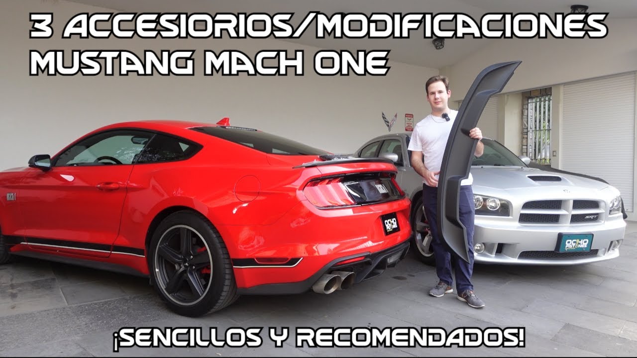 Instalando al Mustang Accesorios Sencillos y Recomendados. Queda Increible.