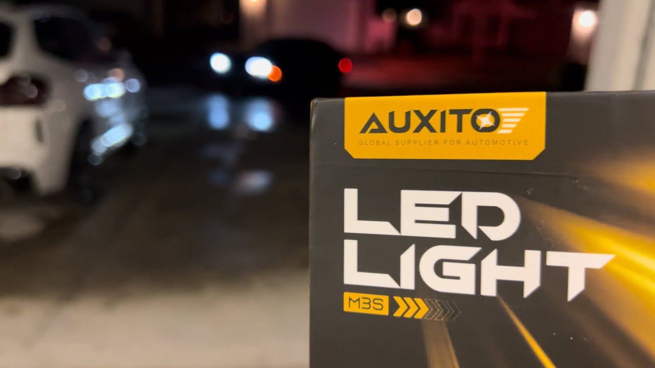 AUXITO 9005 HB3 LED/HID Conversion! Insanely Bright!