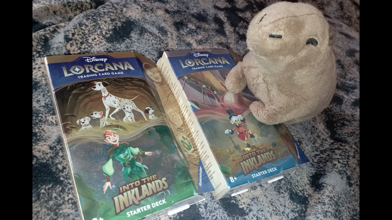 Обзор / распаковка - LORCANA Into the Inklands Starter Decks