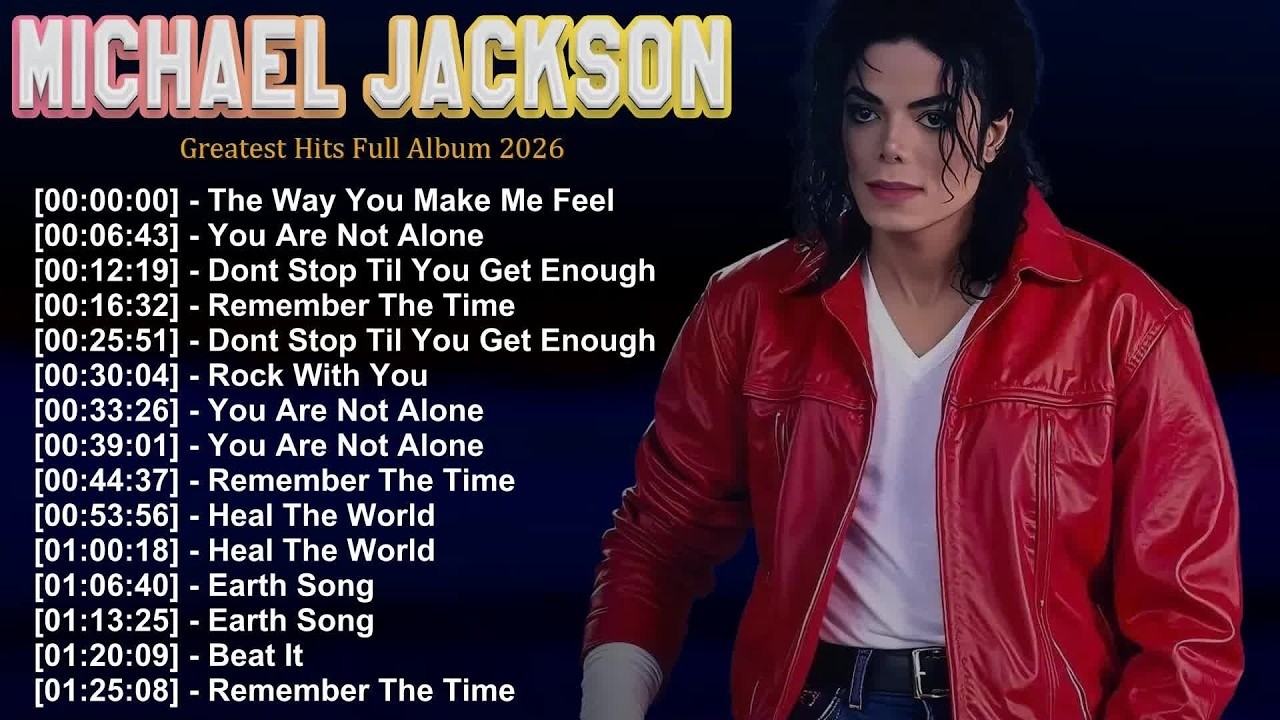 Michael Jackson Greatest Hits Full Album - King Of Pop Best 90s Songs Playlist