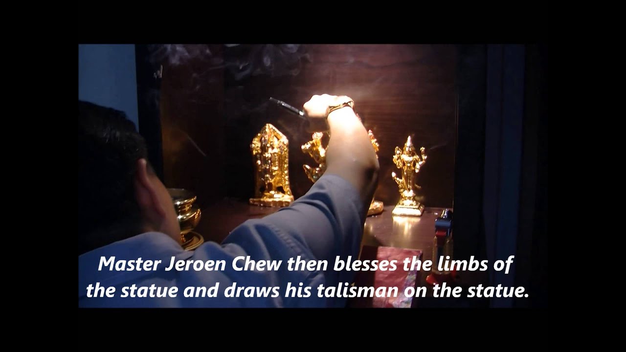 Edward Indian Deity Blessing