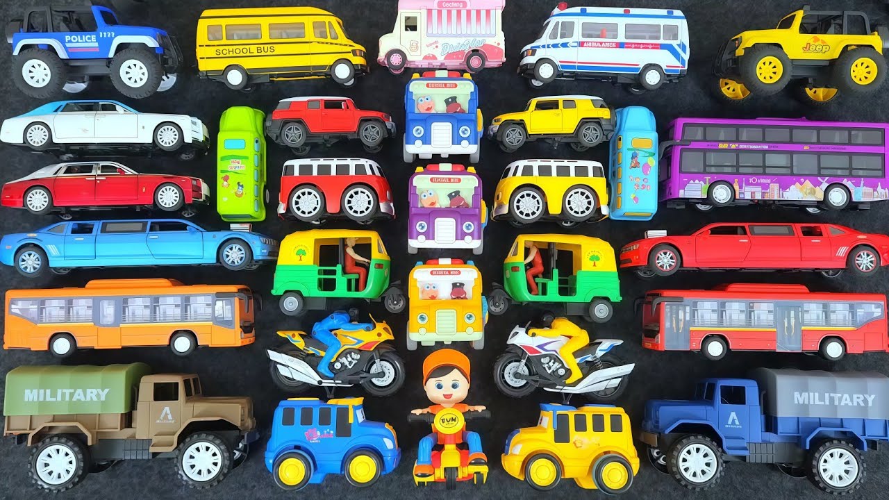 Diecast Toy Cars Collection 🚗 | City Vehicles for Kids