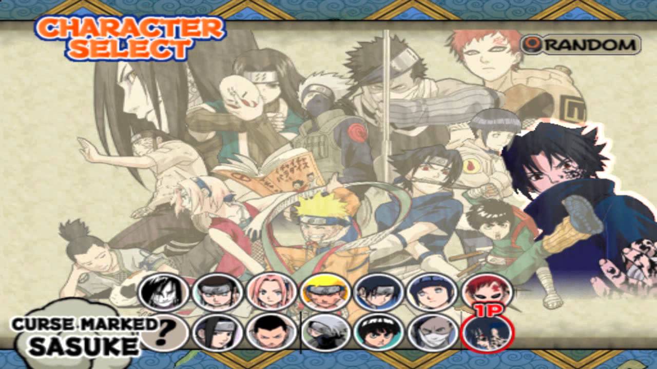 [PS2] Naruto: Ultimate Ninja - C-Rank Missions 1/2 (Unlock - Curse Marked Sasuke)