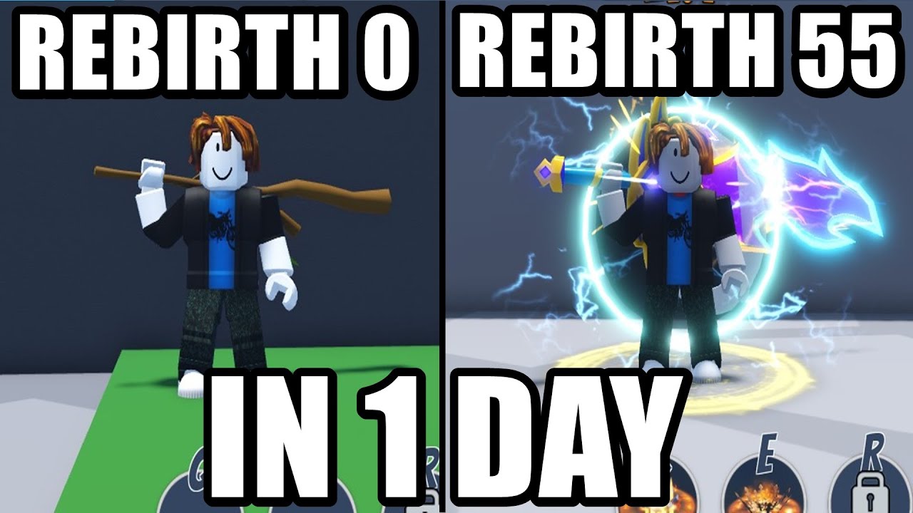 Noob To Pro In Sword Warriors | Reached Rebirth 55 In 1 Day