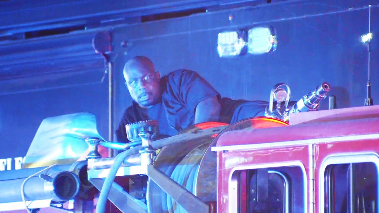 Firefighters Detain Man on SWAT Truck Responding to Barricade Incident in Lancaster