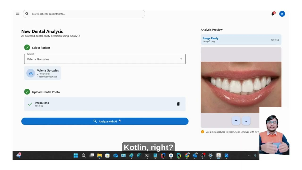 Dental Vision AI: Full Kotlin Multiplatform Architecture (Android, Desktop, Web) - Gemini & YOLOv12