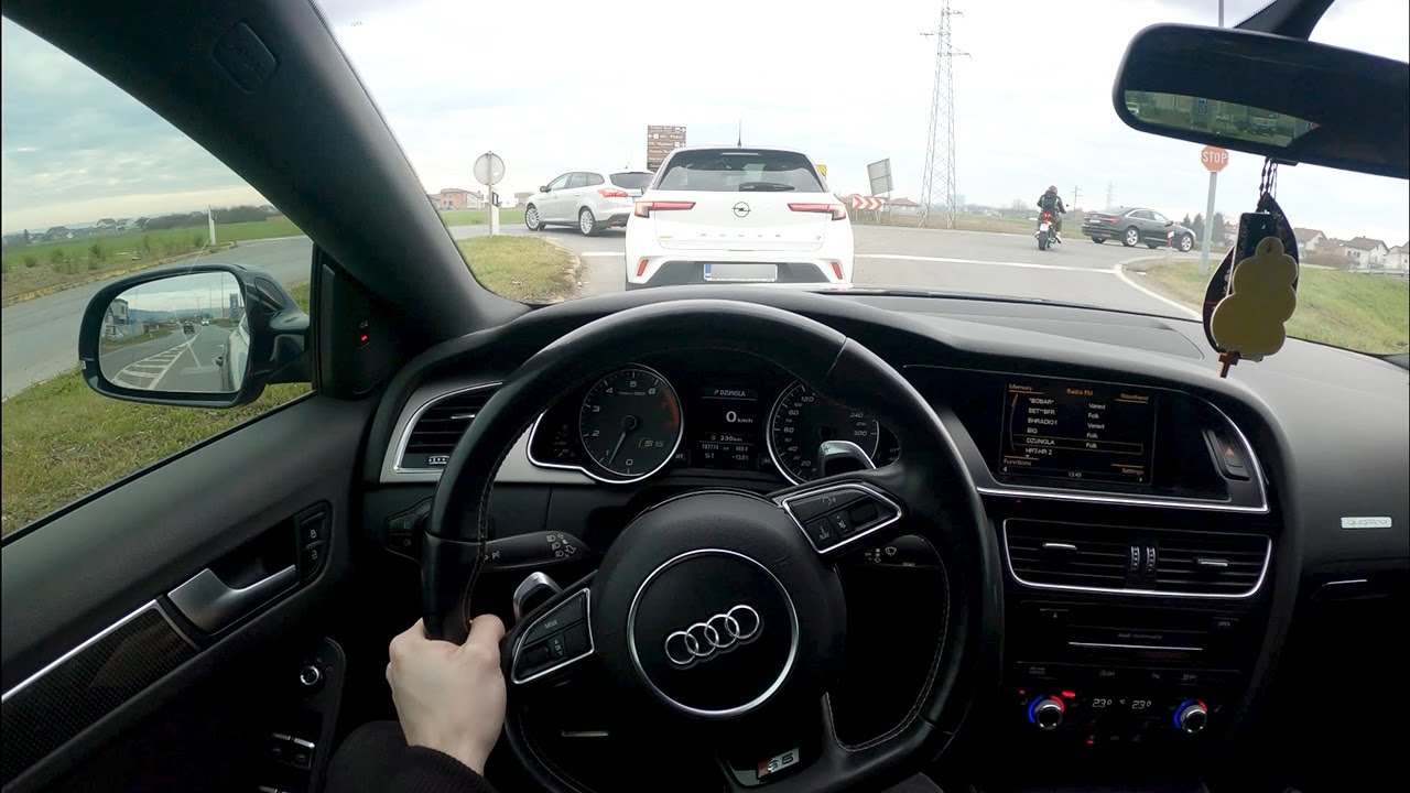 Audi S5 Sportback 3.0 TFSI 2015 (333HP) - POV Drive, Walkaround & Interior (Binaural Audio)