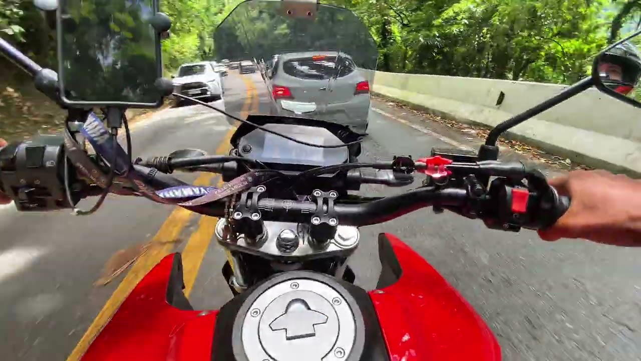  Descendo a serra de Ubatuba de Lander 2025 #lander #praia #praiagrande #ubatuba #yamaha #serra 