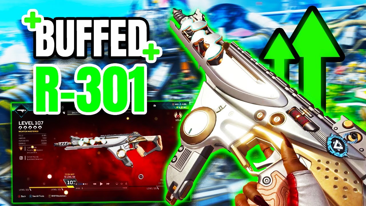 The R-301 got a MASSIVE BUFF - (Apex Legends)