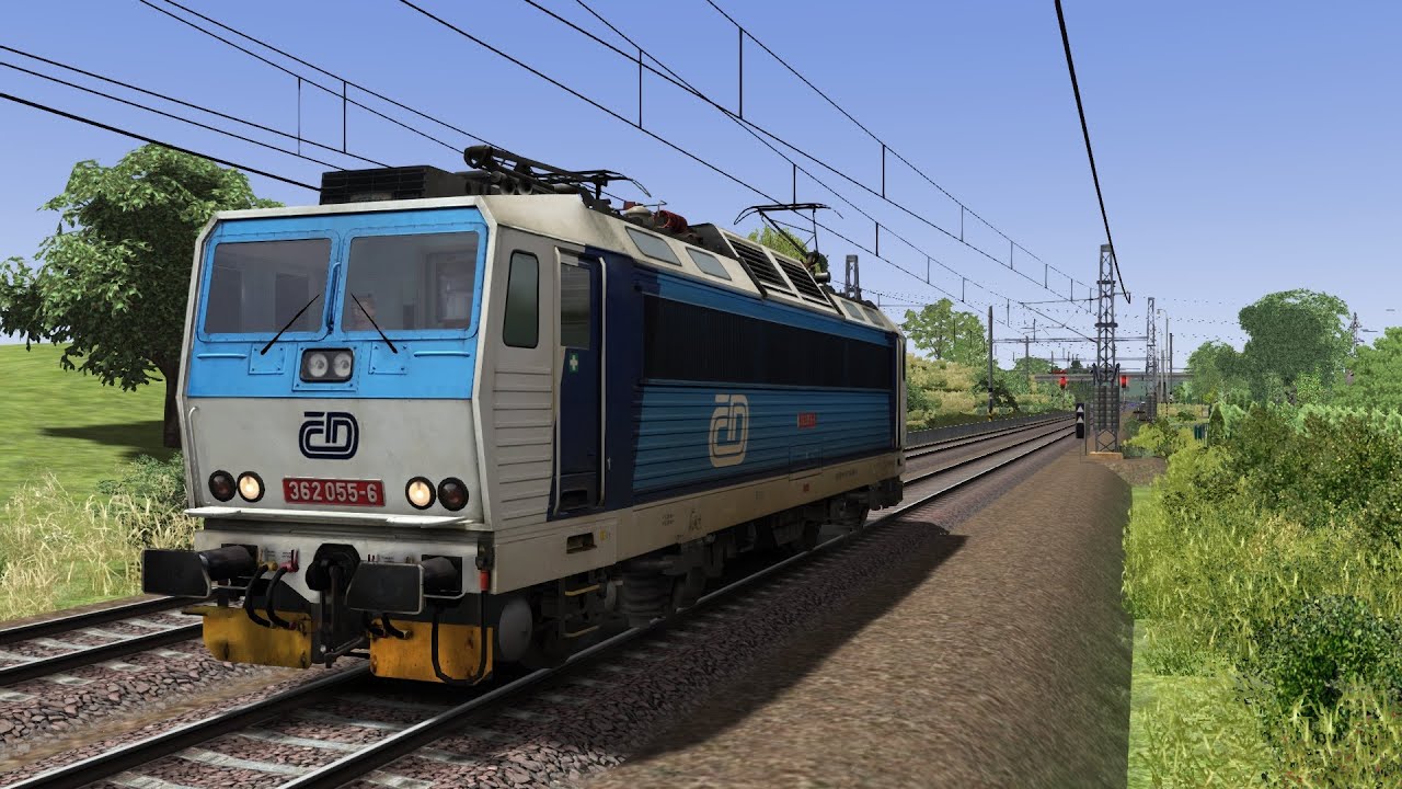 JAK nastartovat lokomotivu řady 362/363 RAILWORKS