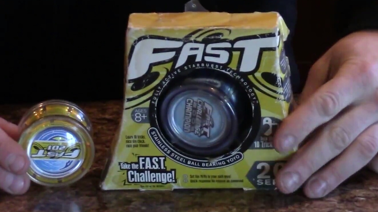 Распаковка, обзор и демонстрация йо-йо YoYoFactory & Hasbro Fast 201.