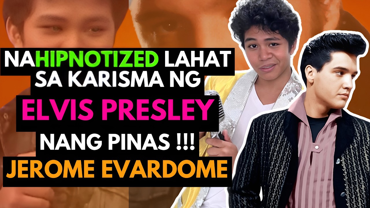 Hipnotized lahat sa Elvis ng Pinas Jerome Evardome #jeromeevardome #elvispresley #kantakwento