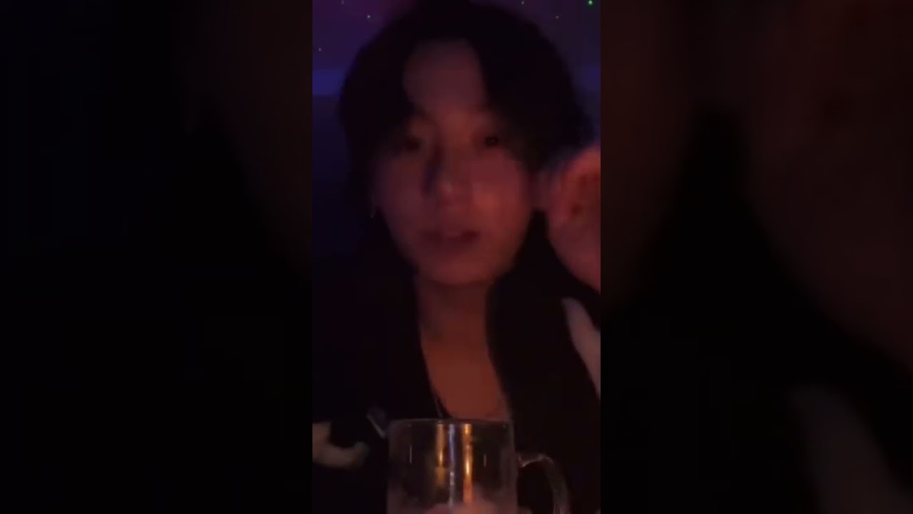 Jungkook's reaction to the song he used for gcf in tokyo with Jimin🐥🐰😭__#jikook #jikookbusan
