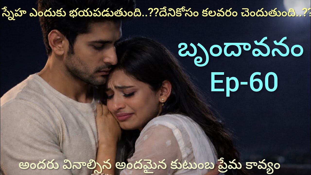 బృందావనం -60 స్నేహ ఎందుకు భయపడుతుంది..??#lovelyfamilyentertainment #teluguaudiostories 