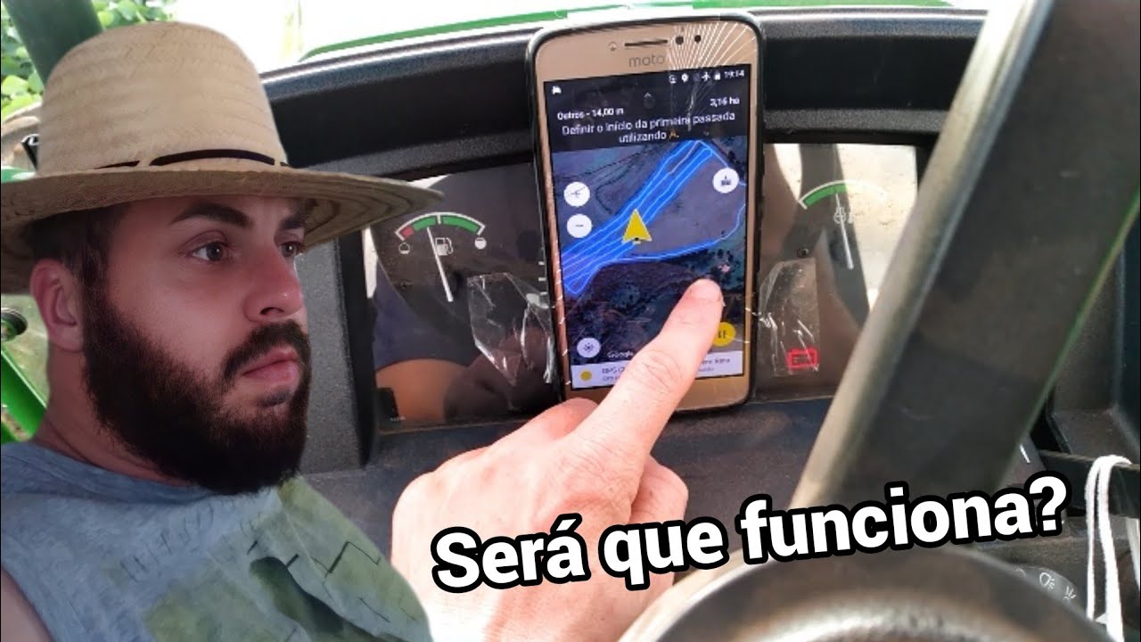 GPS Agrícola pelo Celular passo a passo | Pulverizando Soja Contra Pragas