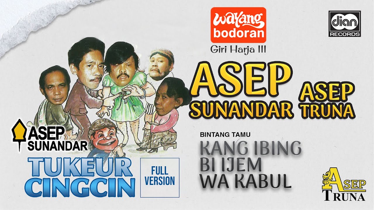 Wayang Bodor - Tukeur Cingcin - Giri Harja III - Asep Sunandar | Official Video