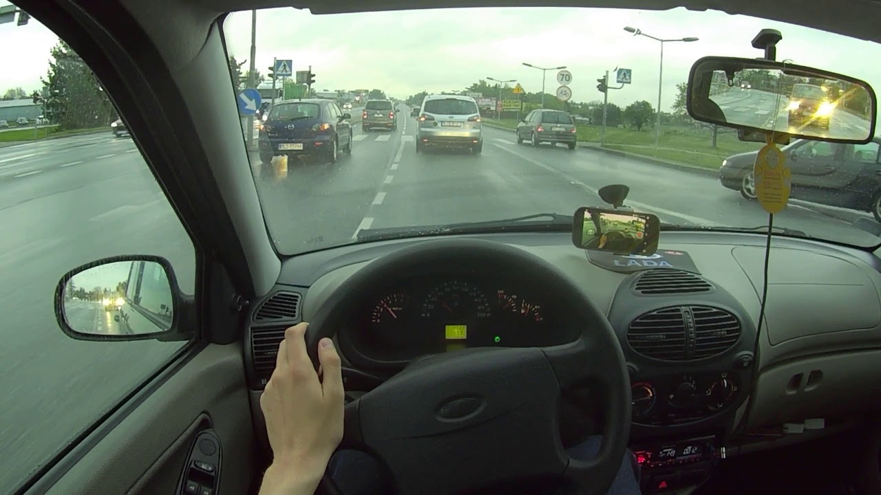 Lada Kalina, POV Test Drive - LAMAX W9 - Zielona Kalinka PL