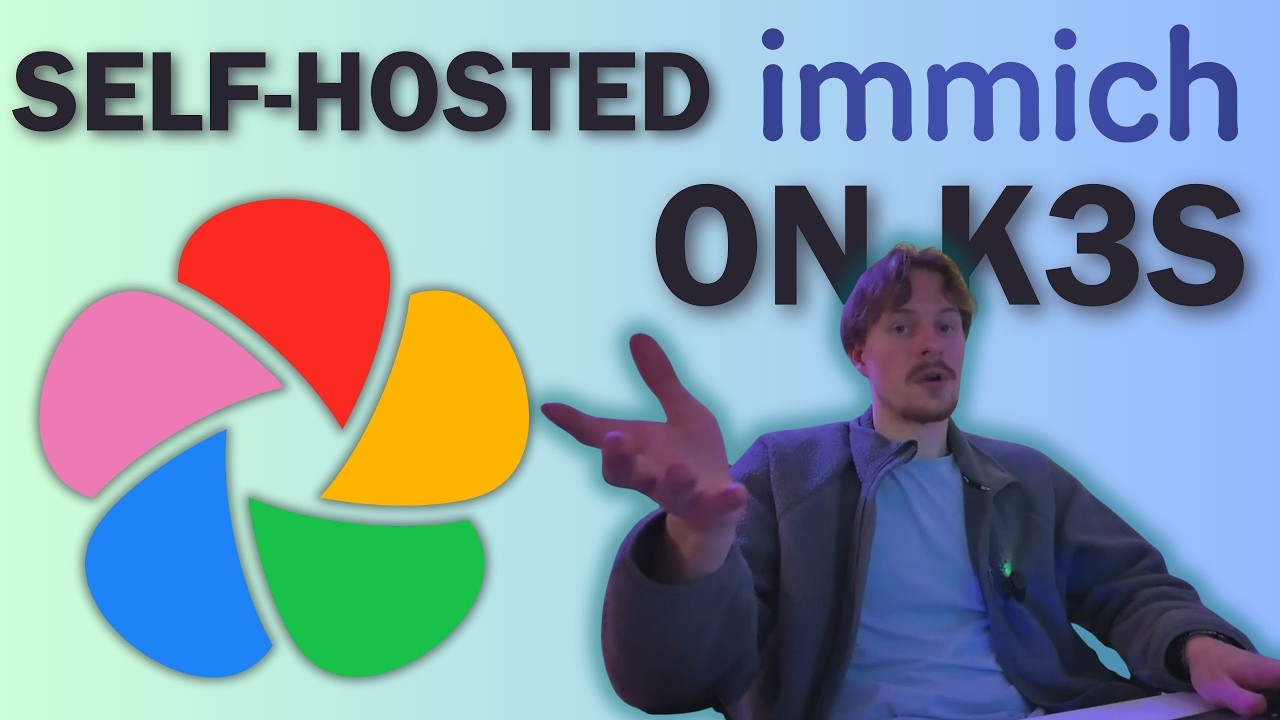 Immich With Kubernetes | Simple Self-Hosted Offline Backup Solution In K3s
