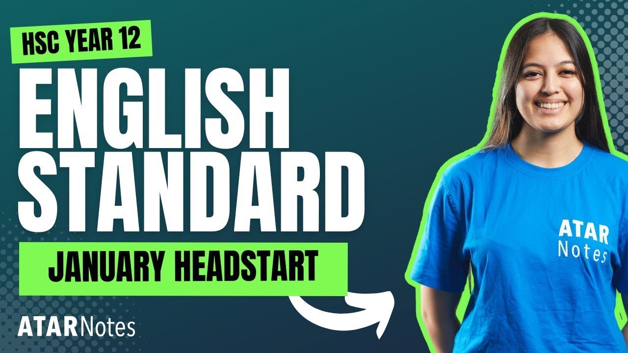 HSC Year 12 English Standard January 2026 Lecture