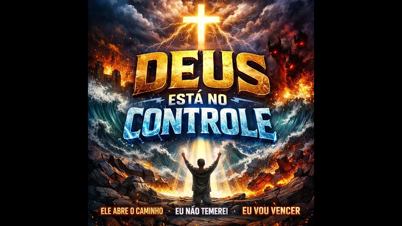 DEUS ESTÁ NO CONTROLE | Gospel Rock Poderoso 2026 | Música de Fé e Vitória