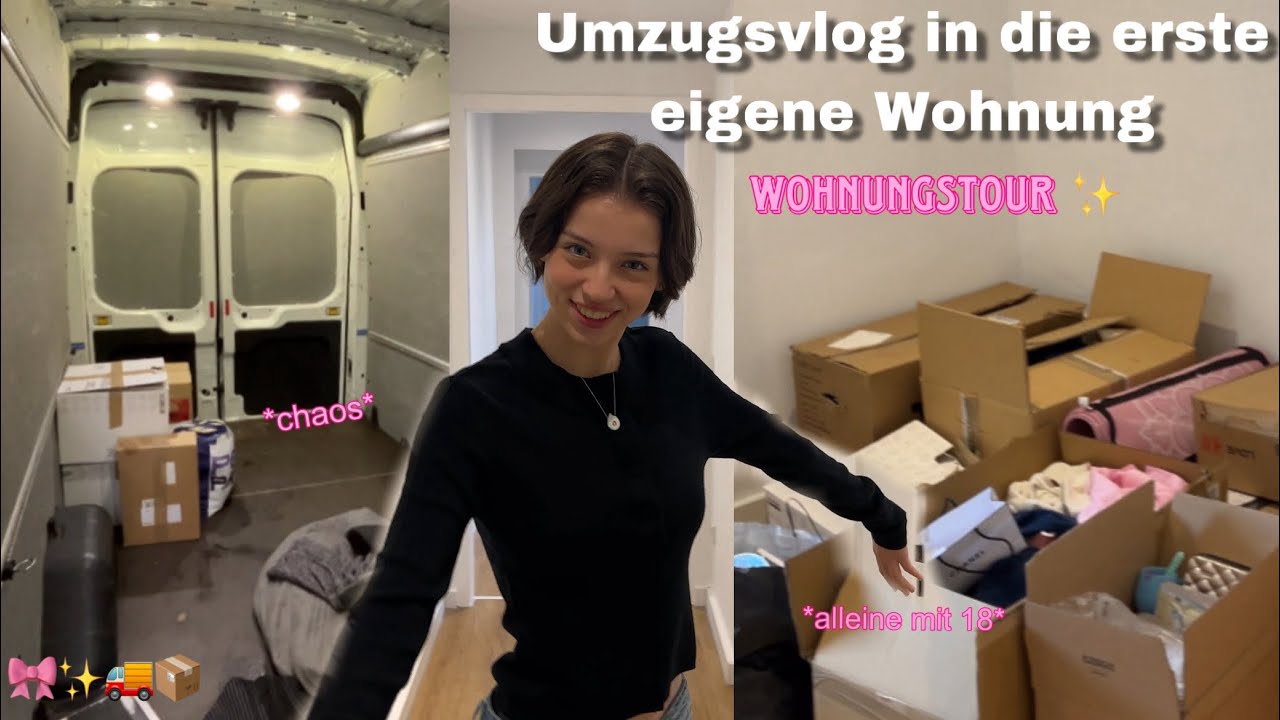 Umzugsvlog + Wohnungstour 🫣💕 absolute TRAUMWOHNUNG!