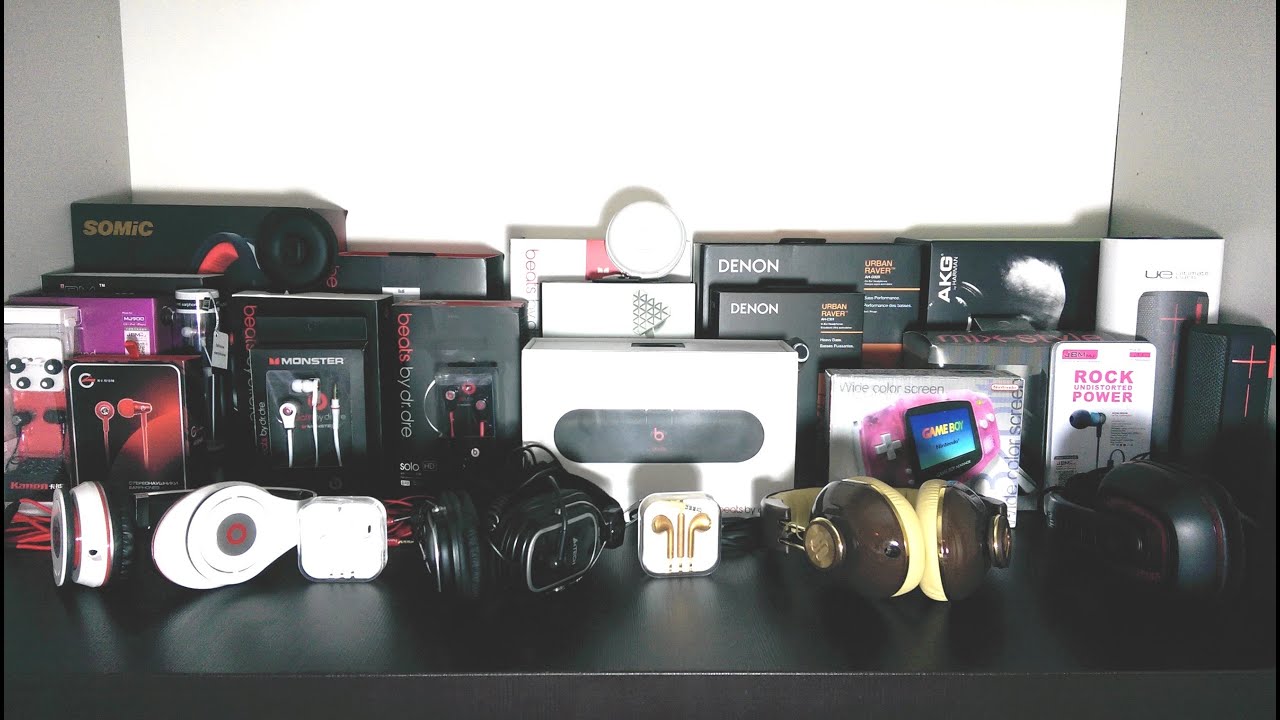 Ultimate Headphone Collection! - My Best Headphones 2014!