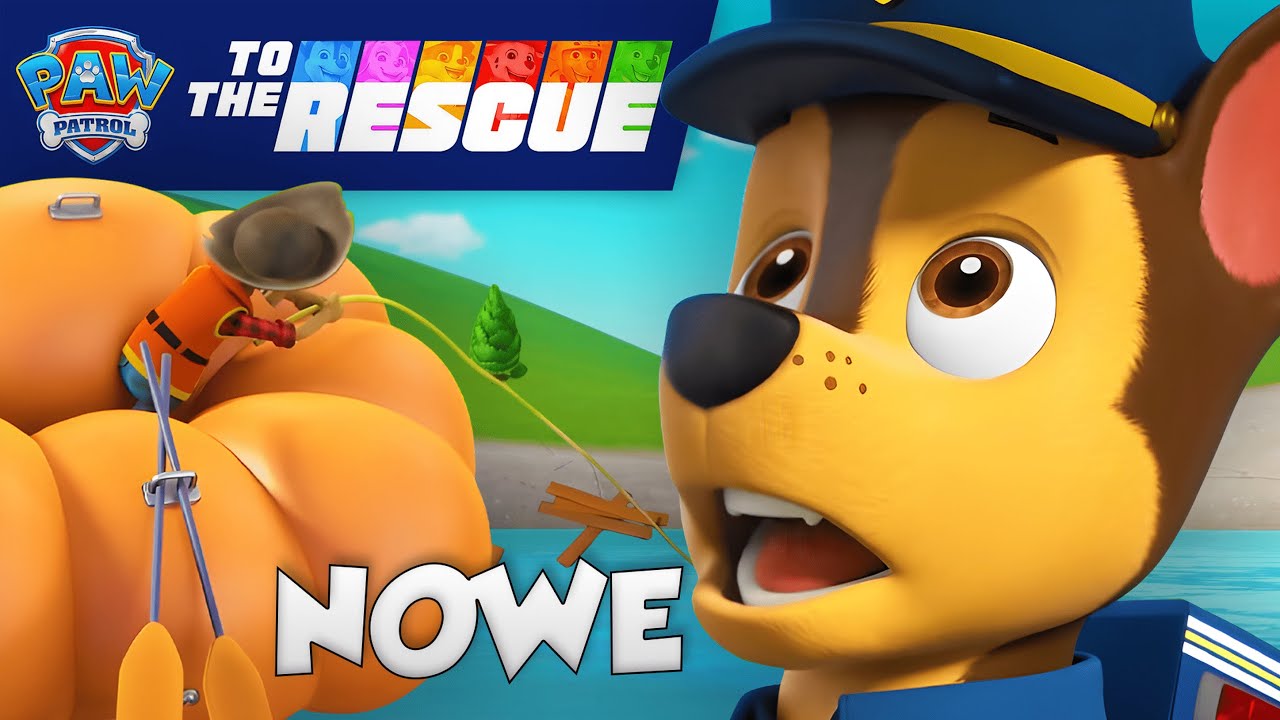 NOWE! Chase i latający ponton | PAW Patrol: Na ratunek | Psi Patrol Polski