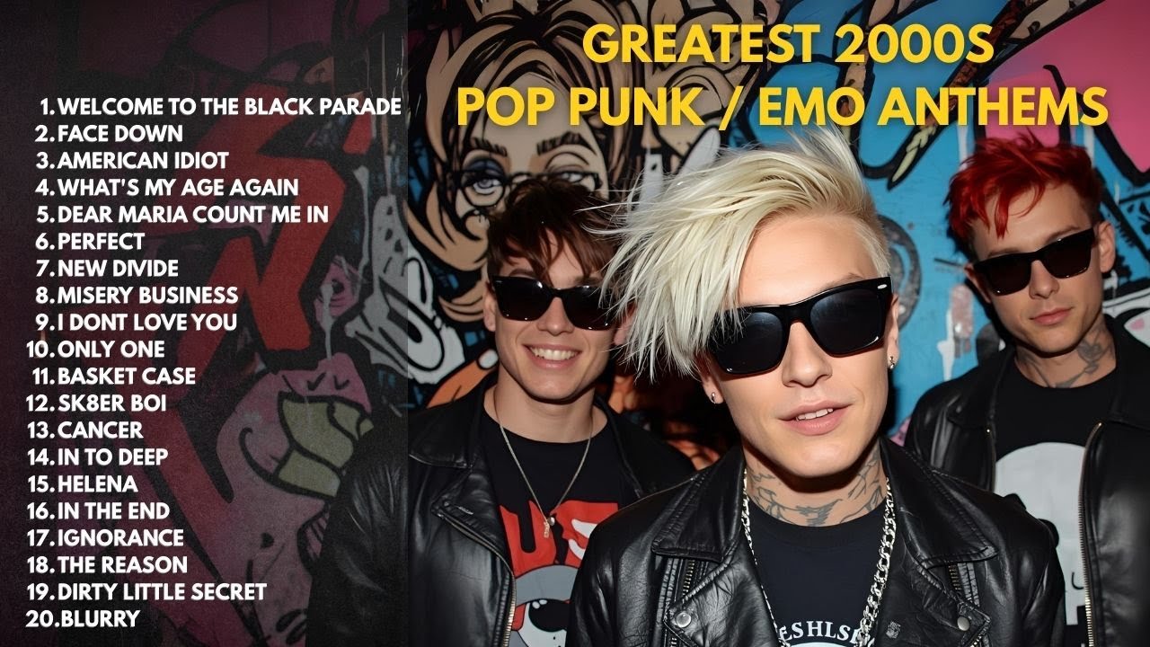 TOP 2000s POP PUNK / EMO ROCK TRACKS