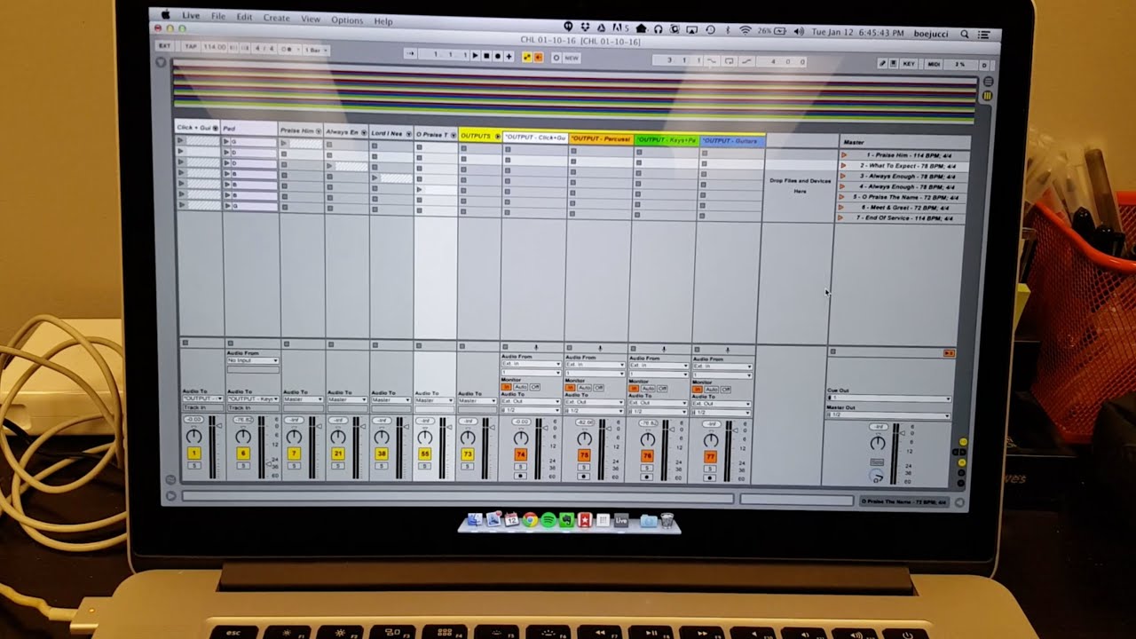 Controlling Ableton with Alesis Sample Pad