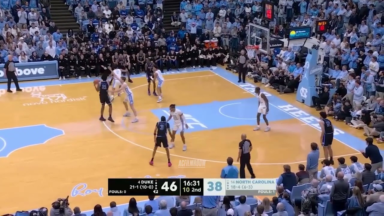 Caleb Wilson Defensive Possessions vs. Cameron Boozer