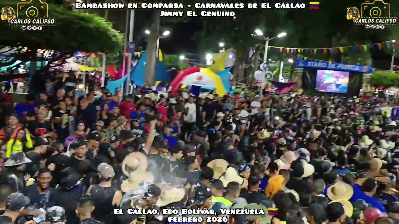 BAMBASHOW EN COMPARSA CARNAVALES DE EL CALLAO 2026
