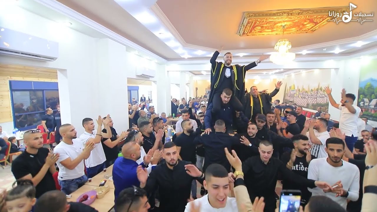 استقبال ضخم 🔥 للعريس مالك علقم - بقيادة الفنان معتز الاطرش - مخيم شعفاط