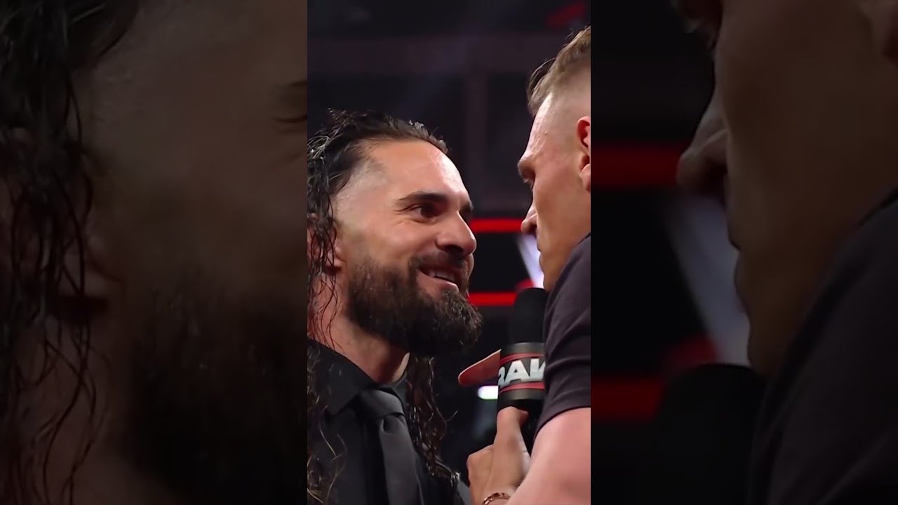Seth Rollins vs. Gunther at #WrestleMania will be UNHINGED. #WWERaw