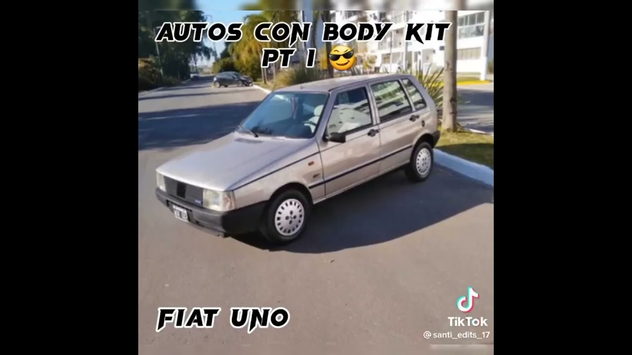 Fiat uno Mille com body kit