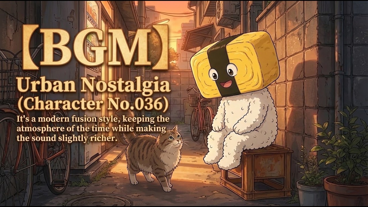【BGM】Urban Nostalgia (Character No.036)